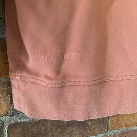LULULEMON perfectly oversized crew pink pit to pit 24” - Picture 4 of 5